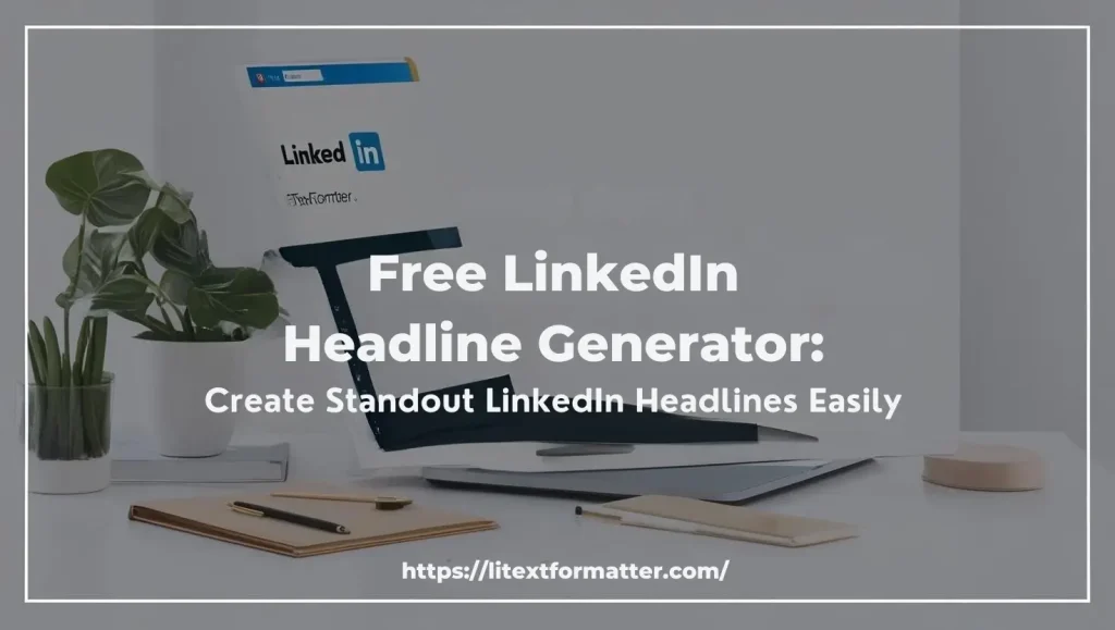 Free LinkedIn Headline Generator: Create Standout LinkedIn Headlines Easily