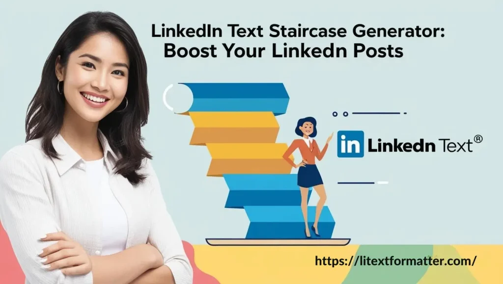 LinkedIn Text Staircase Generator: Boost Your LinkedIn Posts